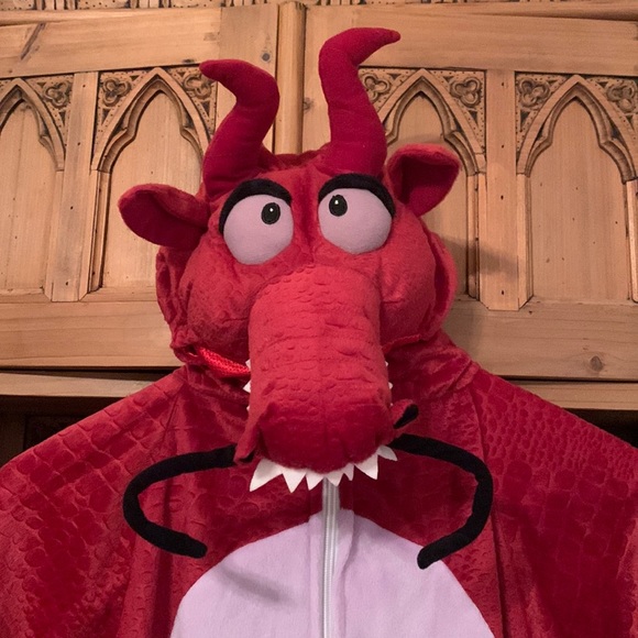 Red Dragon Kids Halloween Costume - Picture 2 of 10